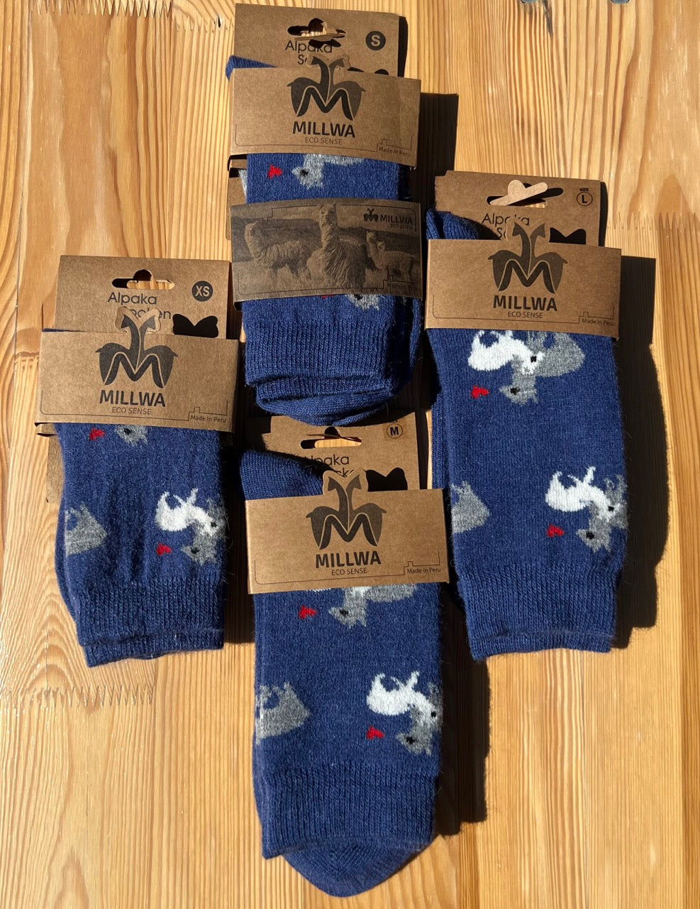 Socken Alpakas in Love