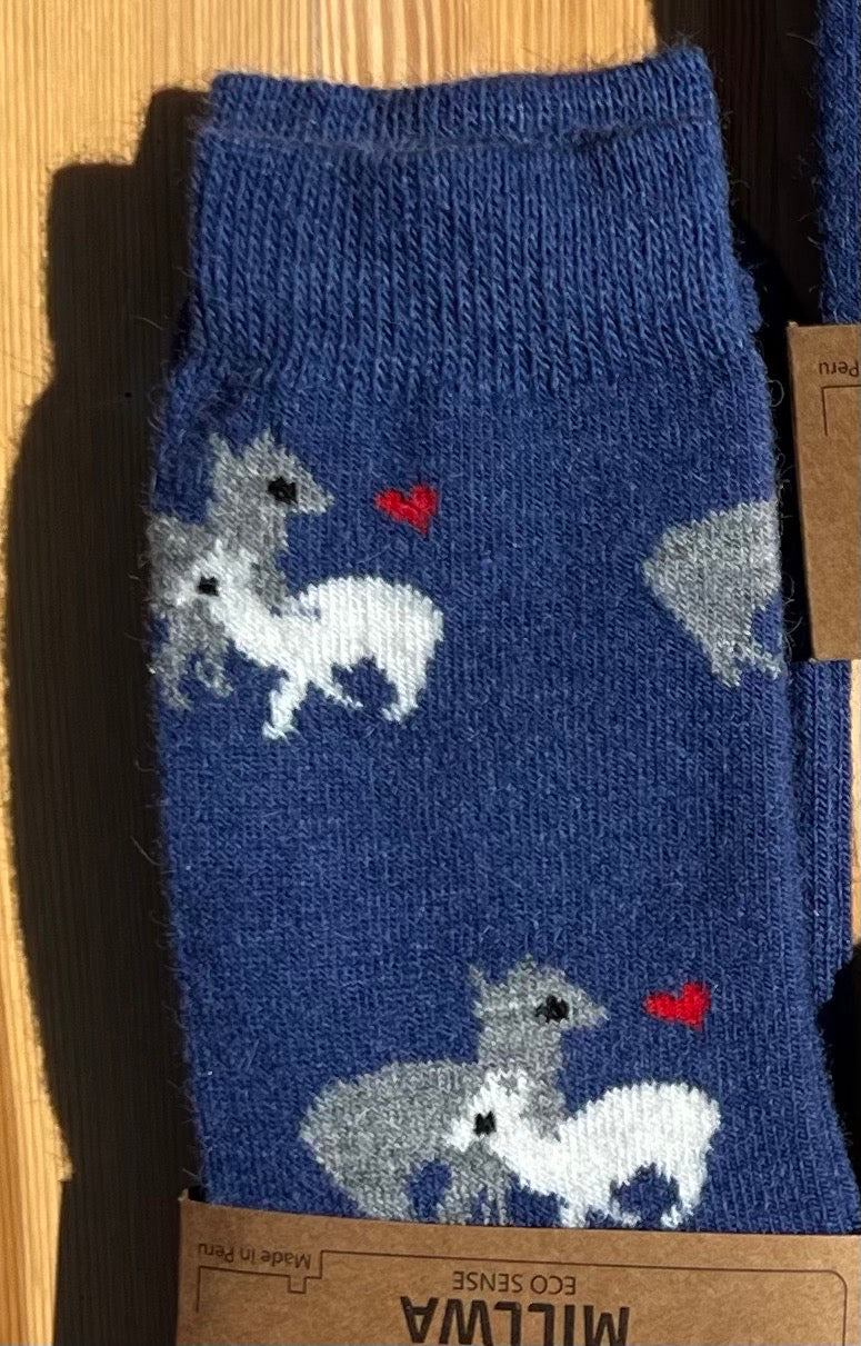 Socken Alpakas in Love