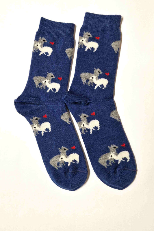 Socken Alpakas in Love