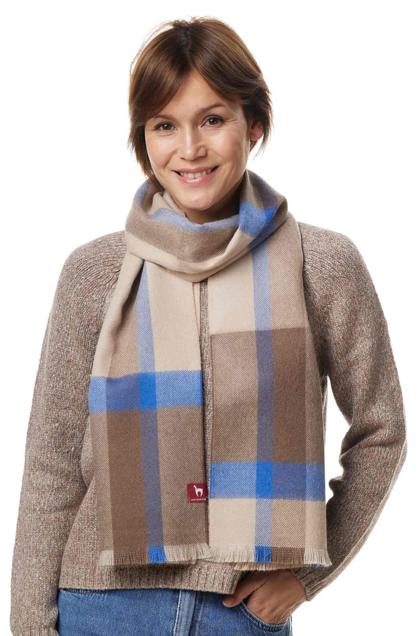 Baby Alpaka Schal Galano