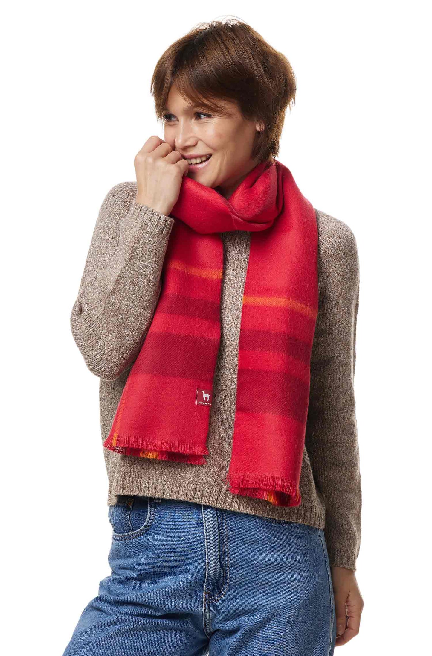 Baby Alpaka Webschal Padrino