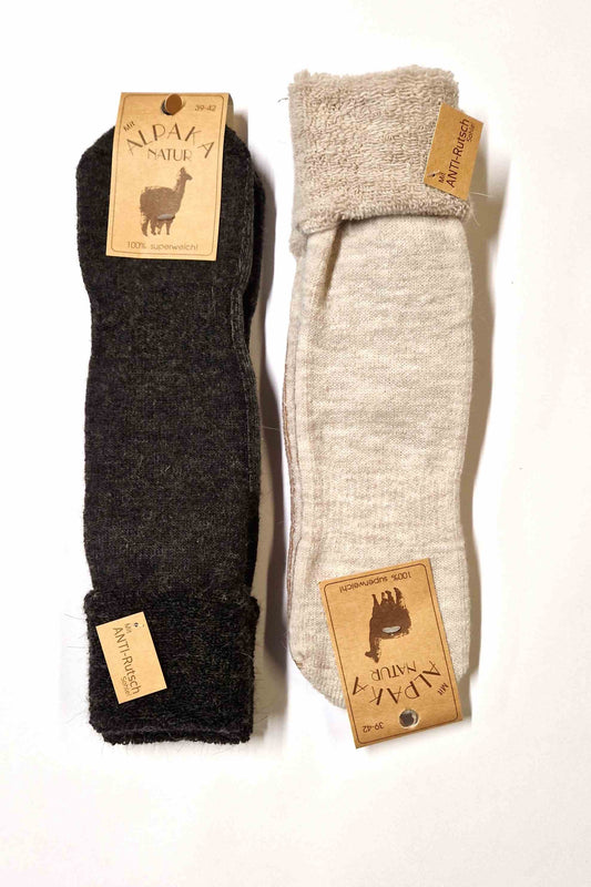 Homesocks, mit rutschsicherem ABS-Druck, extra flauschig gefüttert