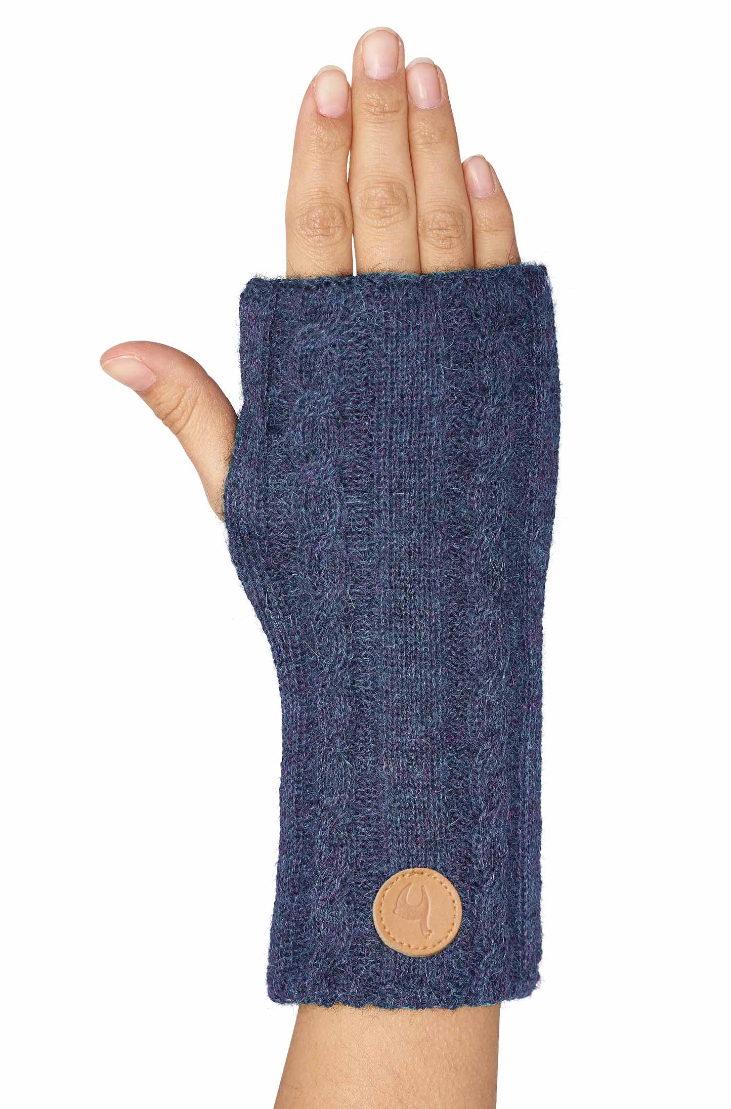 Baby Alpaka Pulswärmer Suave wendbar