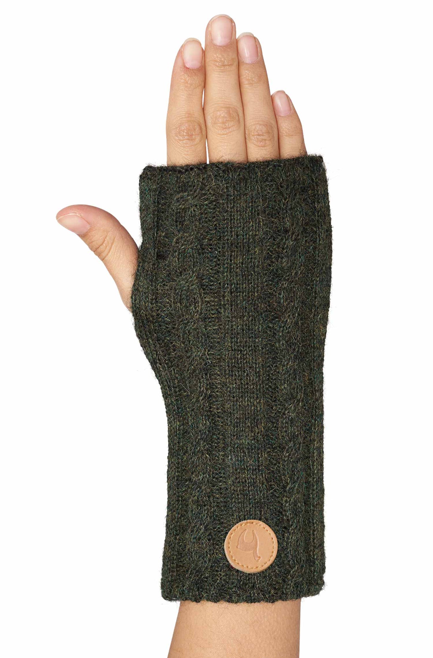 Baby Alpaka Pulswärmer Suave wendbar