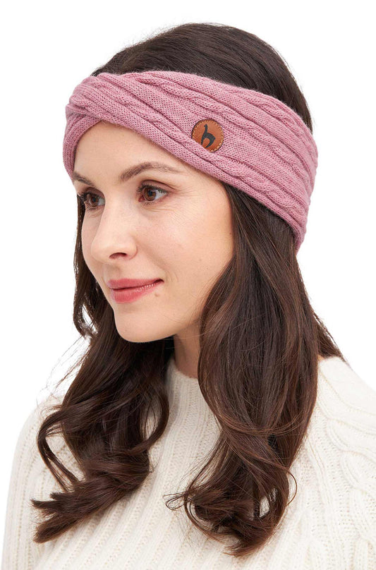 Baby Alpaka Stirnband Suave Twist