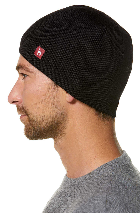 Baby Alpaka Wendemütze uni